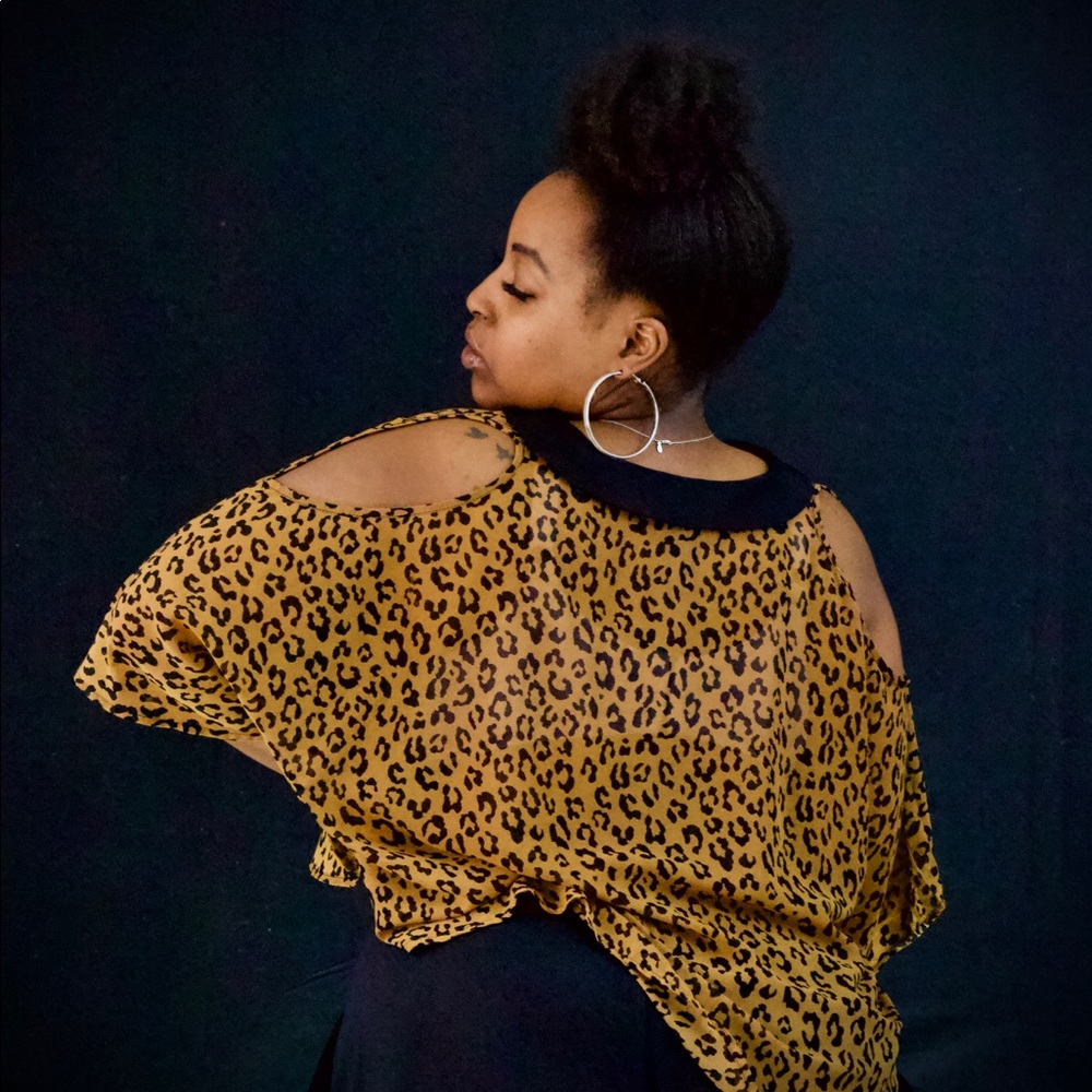 Leopard print Blouse